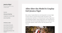 Desktop Screenshot of jessica-nigri.com